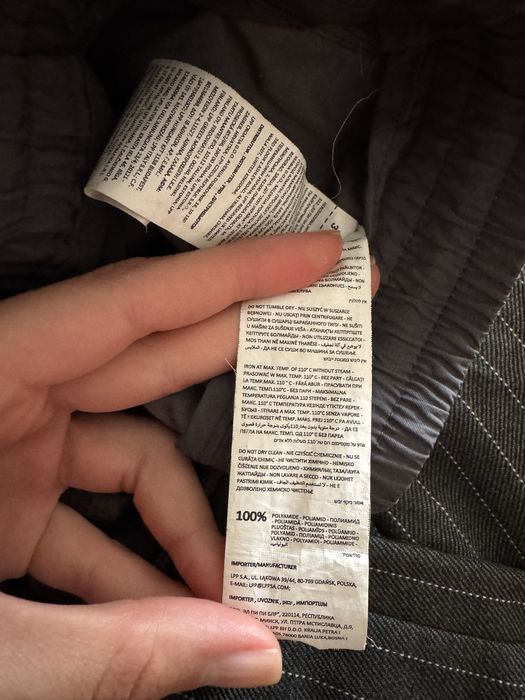 Сірі штани карго CROPP