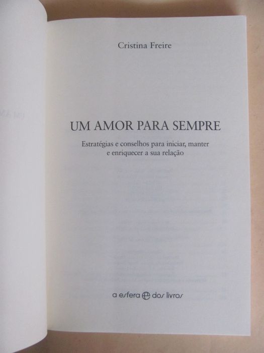 Um Amor para Sempre de Cristina Freire