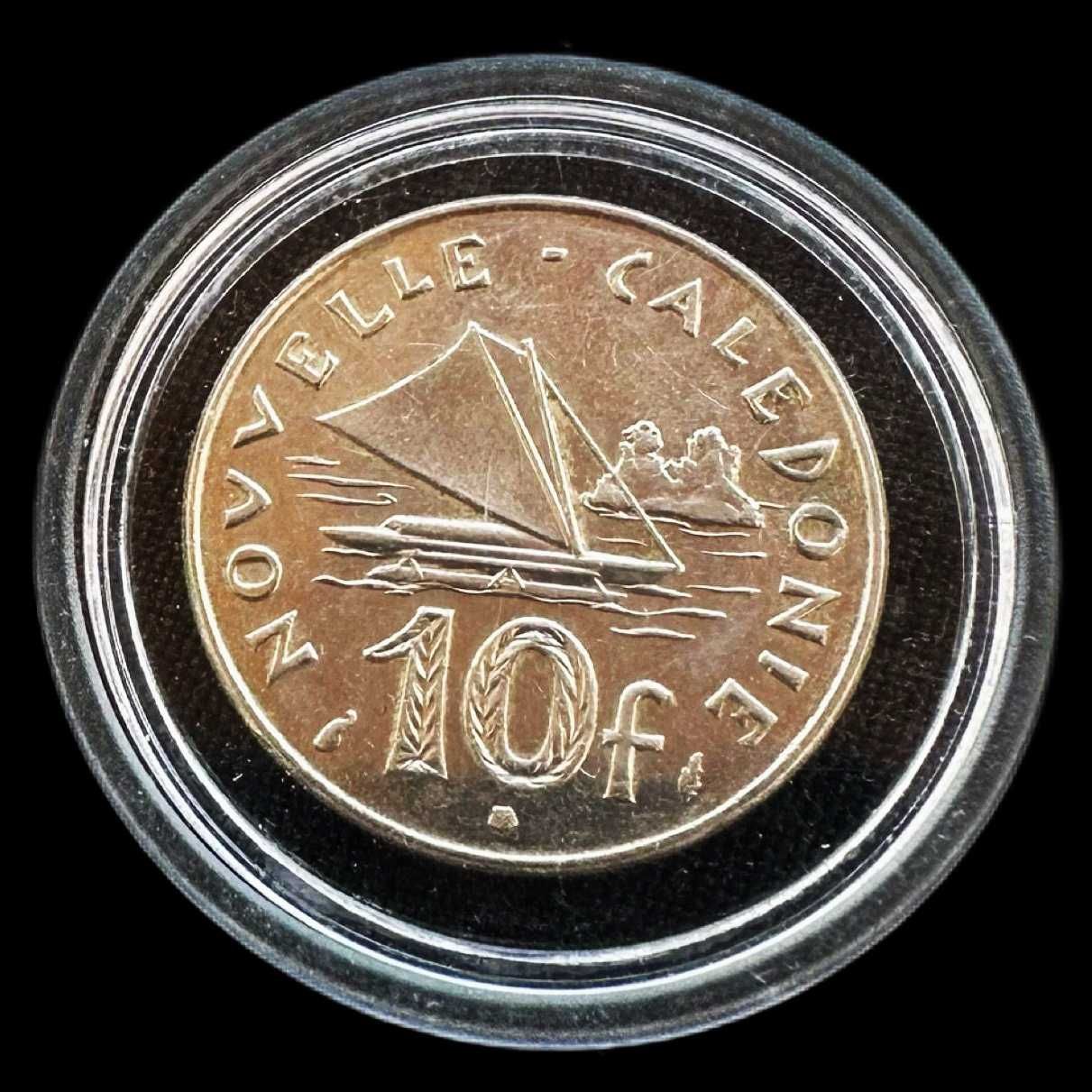 Moeda de 10 Francos - 1986 - Nova Caledônia