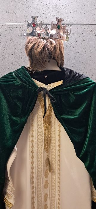 Strój przebranie kostium król