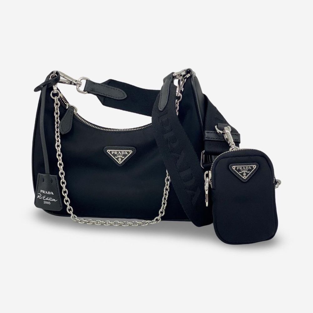 ENTRUPY Сумка Prada Re-Edition 2005 Nylon