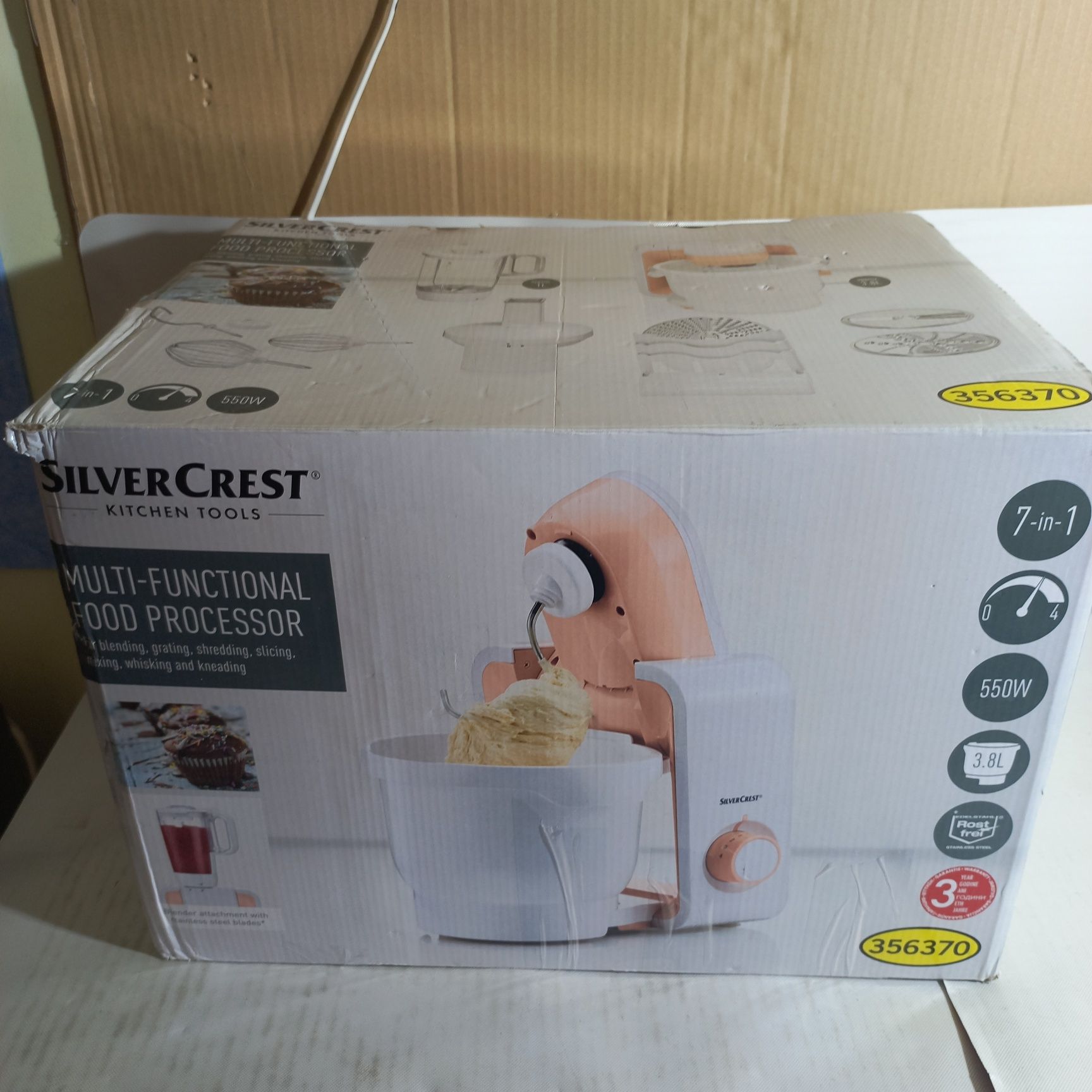 Кухонний комбайн SILVERCREST® »SKM 550 B2«,550 W

Характеристики

4 рі