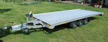 Laweta aluminiowa uchylna z wypełnionym środkiem 5m DMC 3500kg