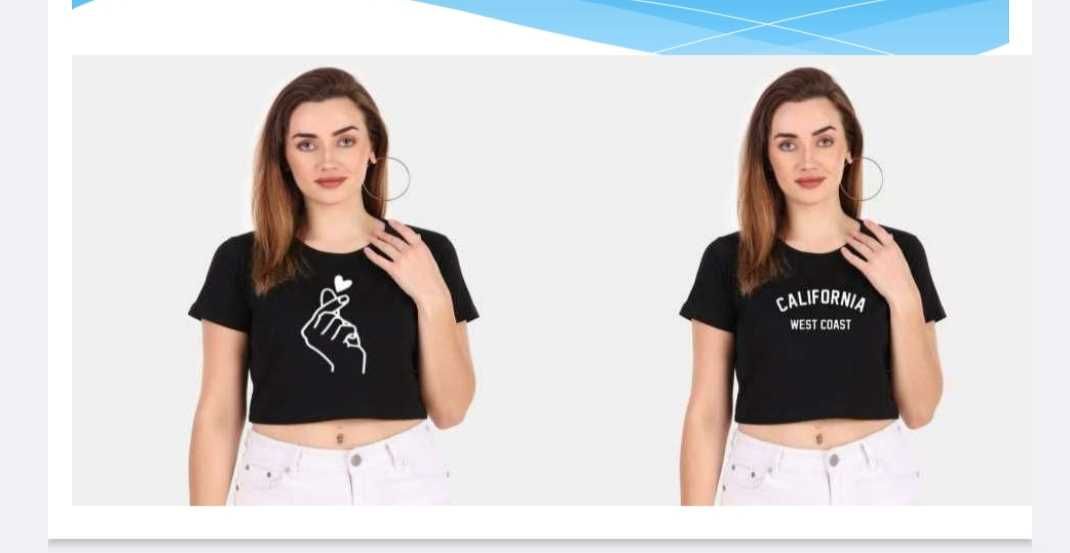 Crop tops for women