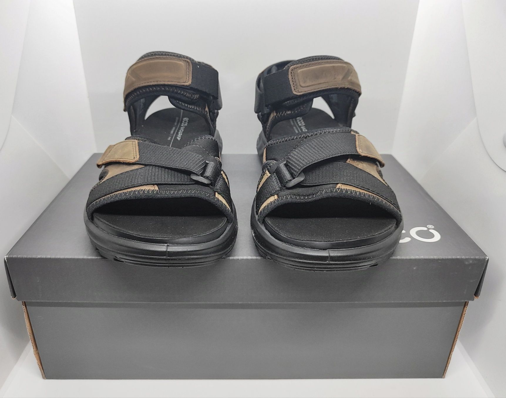 Кожаные 42 43 45р сандали Ecco оригинал