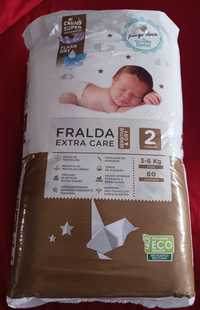 Fraldas Extra Care - Tamanho 2