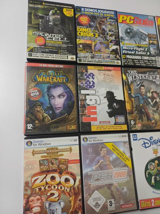 Jogos para PC DVD-ROM 12 unidades