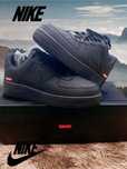 "Buty sportowe damskie"Nike_Air_Force_1_Low_supreme_Black_rozmiar.37.5