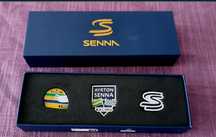 F1 - Zestaw Pinów Ayrton Senna Formuła 1
