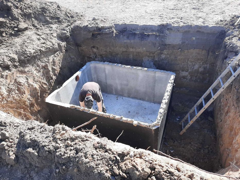 Szambo, szamba, zbiorniki betonowe WRÓBLEW