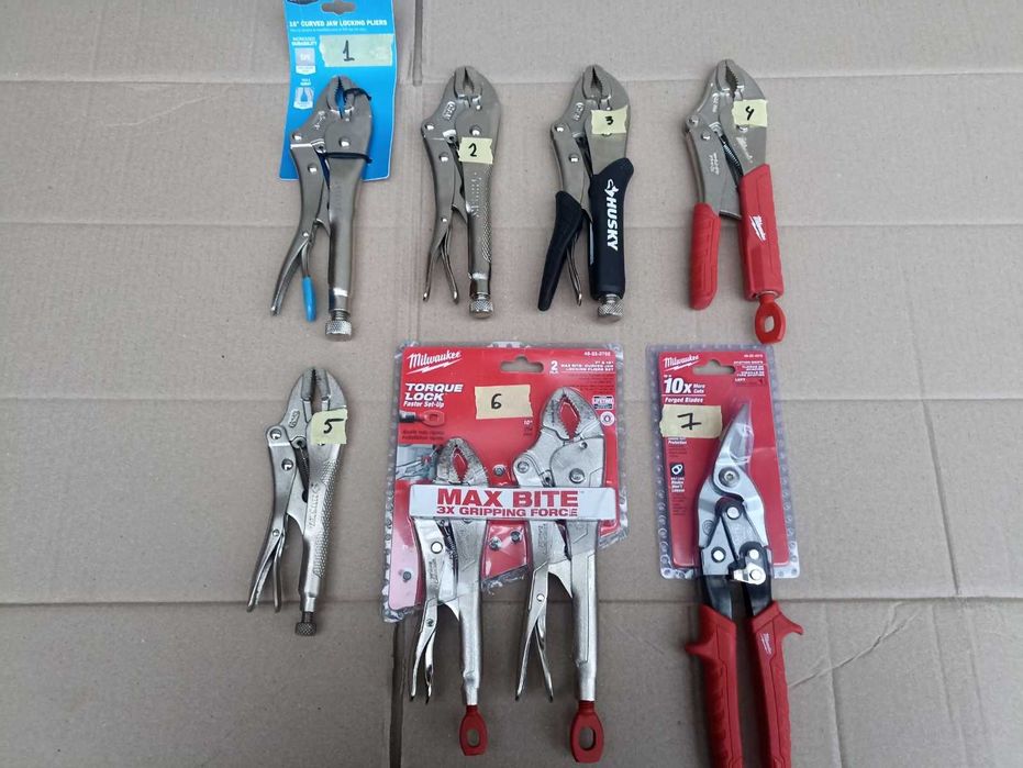 Ручний інструмент та витратні матеріали Milwaukee, Husky, Dewalt, Hart