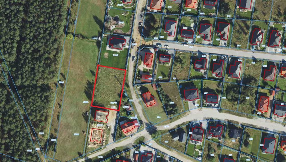 Duża, atrakcyjna działka os Kolorowe Zielona Góra