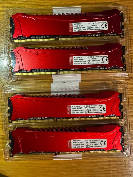 DDR3 Kingston HyperX Savage 8GB (2x4GB) 1866MHz CL9 Dual Channel