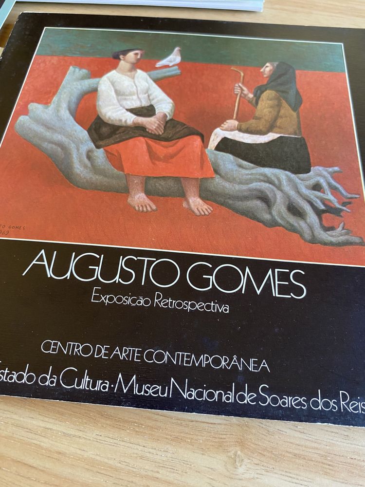 Conjunto catálogos ilustrados de AUGUSTO GOMES