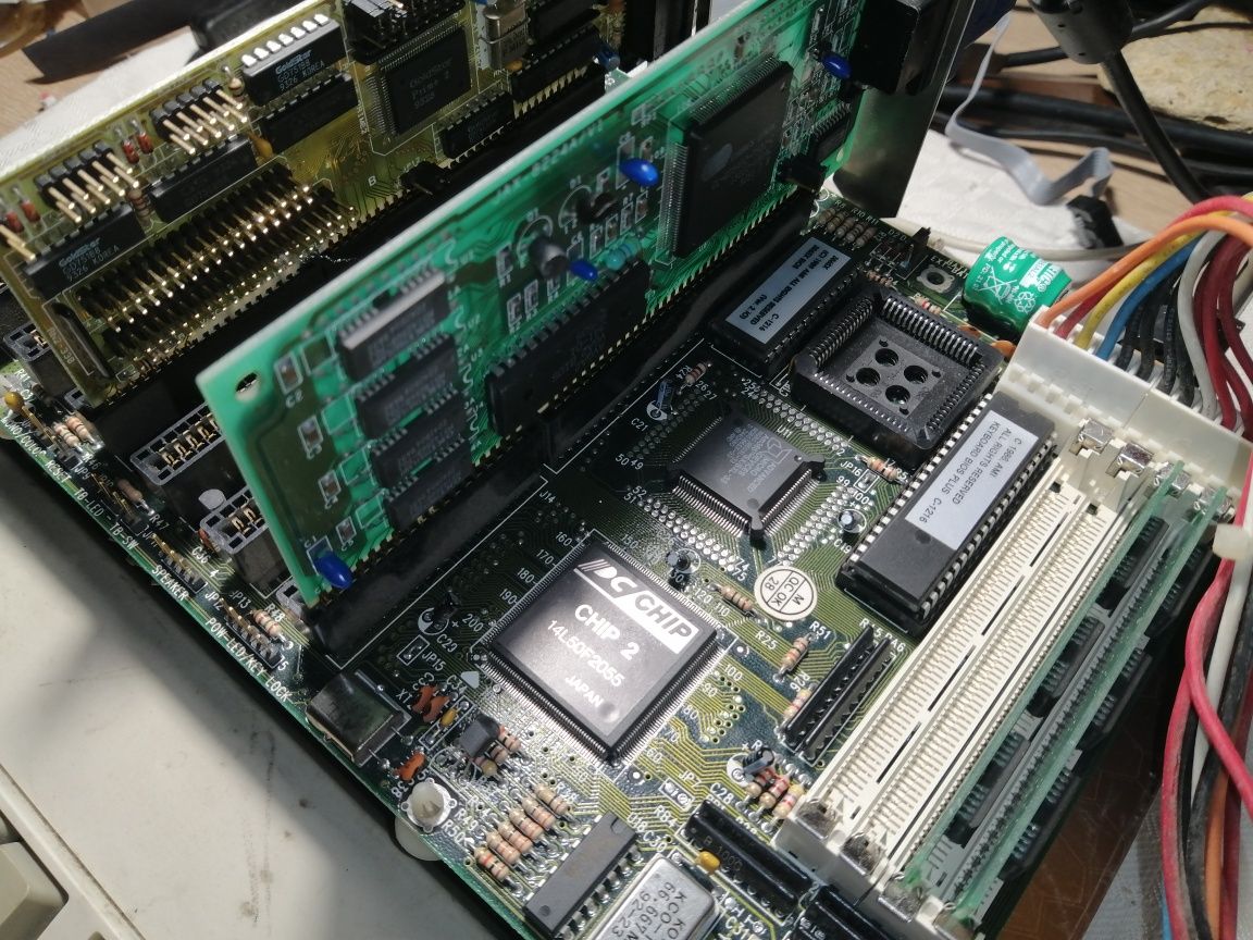 Компьютер 386SX-33. Минимальный комплект.