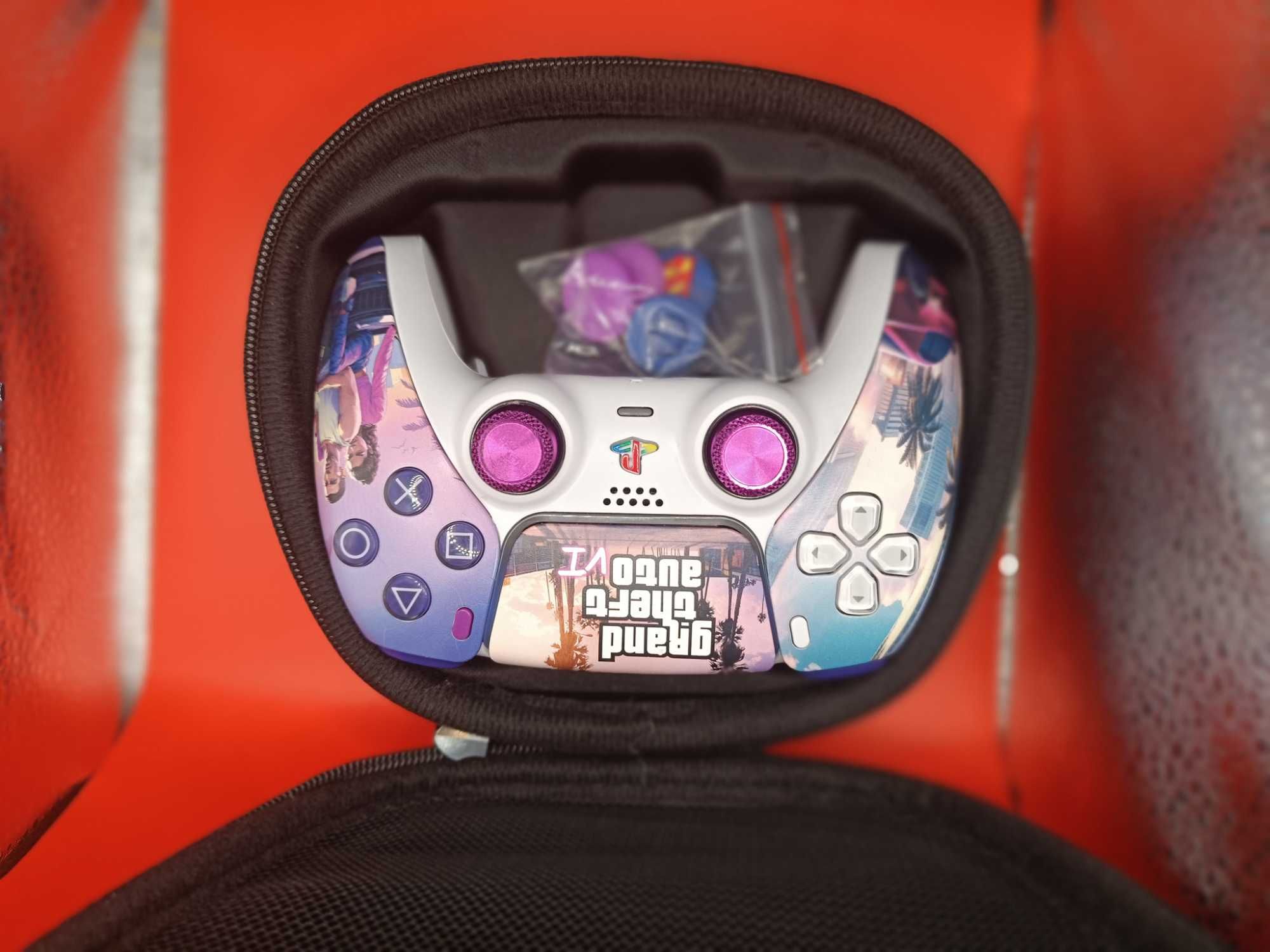 Pad ps 5 dual sense GTA 6 , analogi z efektem hall Gulikit łopatki