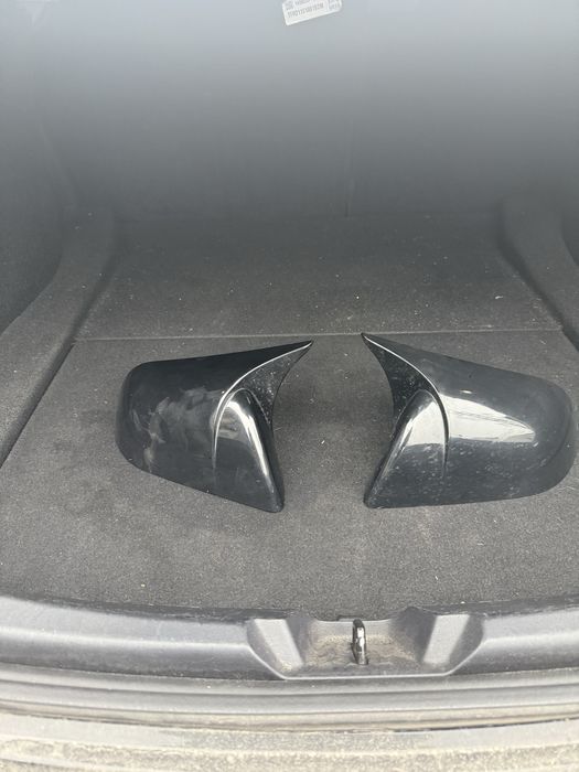 Накладки на зеркала tesla model 3