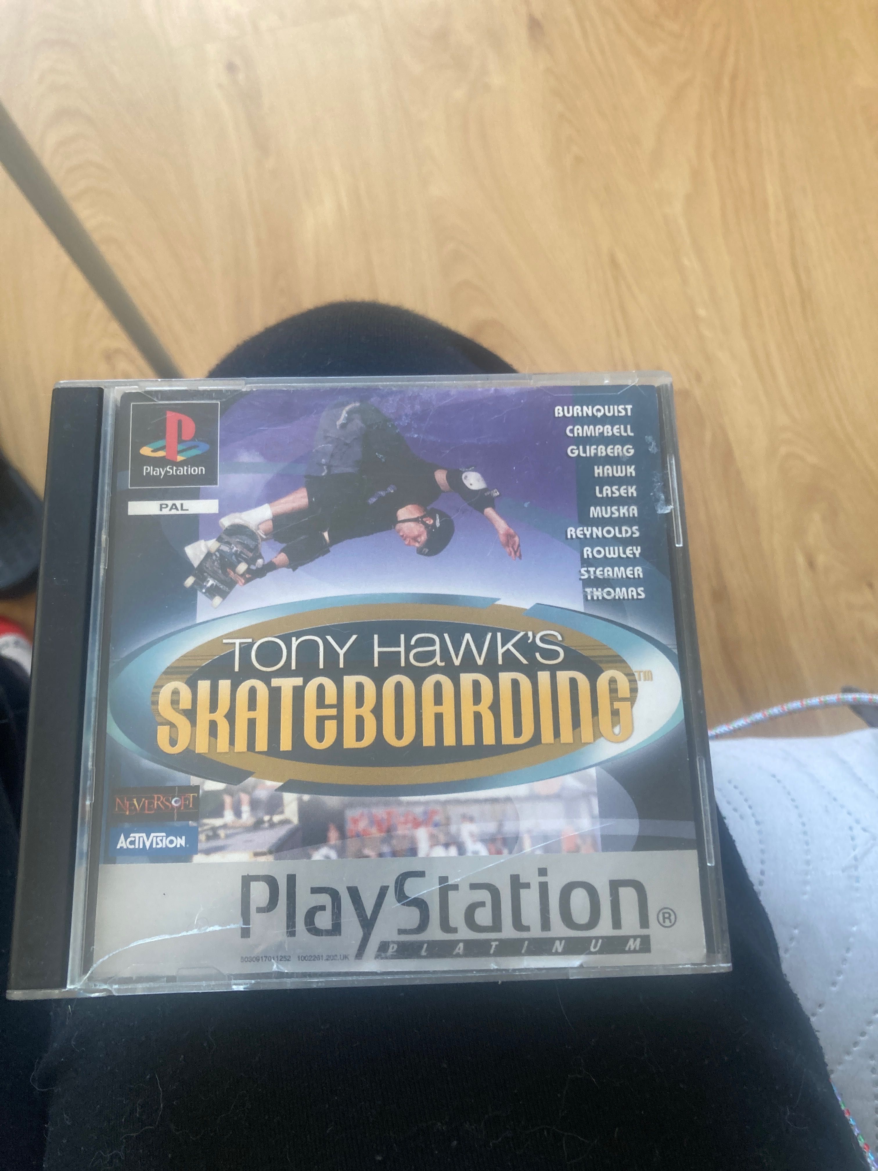 Tony hawks skateboarding ps1/psx