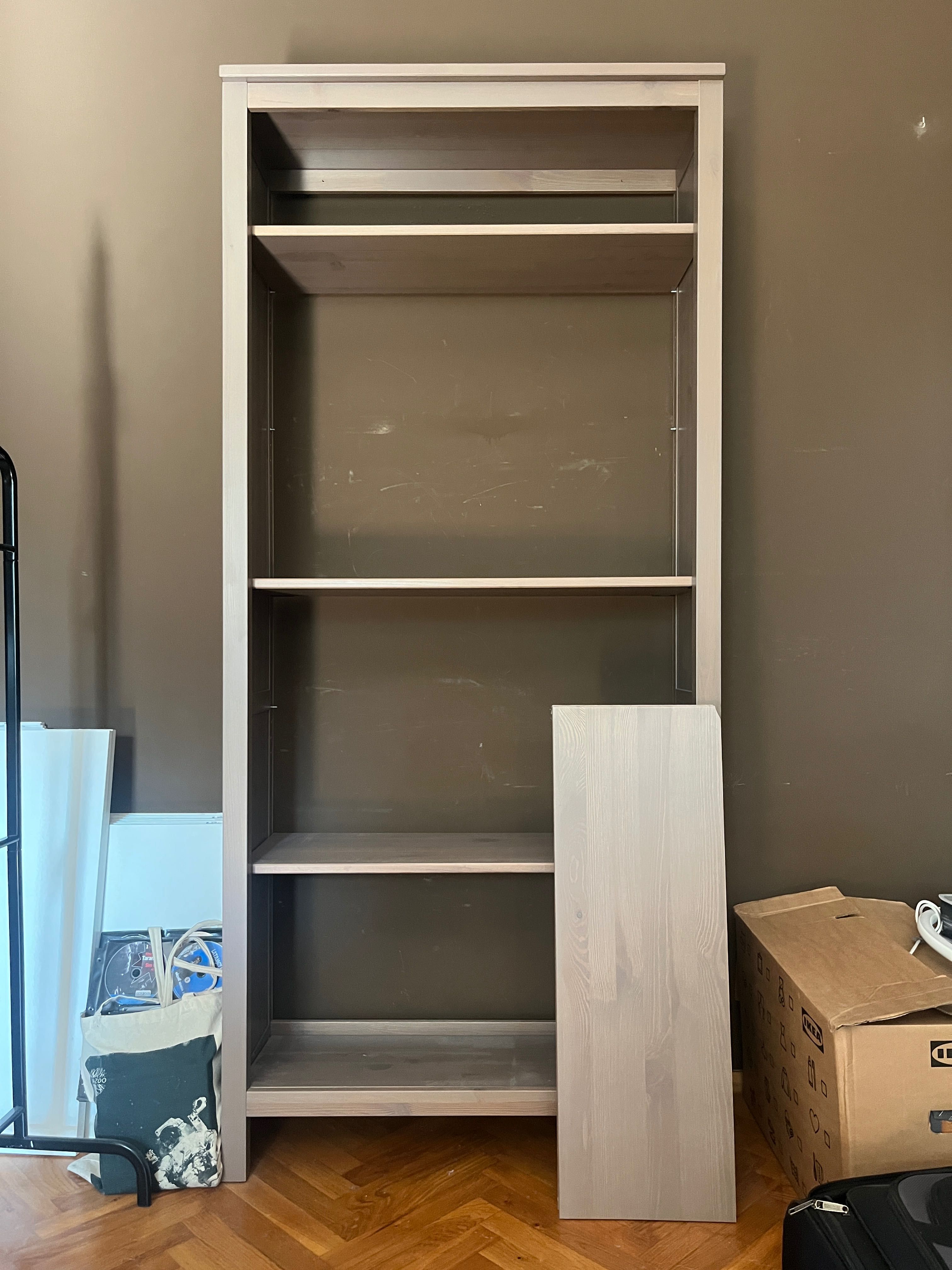 Hemnes regał z litego drewna sosnowego IKEA