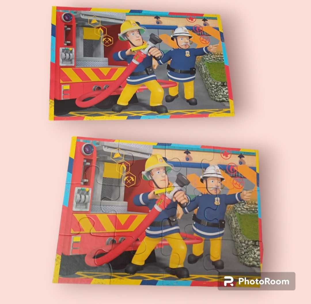 Puzzle "Fireman SAM" 2*12 elementy