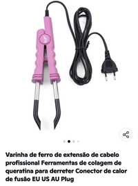 Maquina para uso de extensões queretina