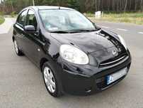 Nissan Micra 1.2 benzyna, niski przebieg, klima, garażowany, jak nowy, zarejestr.