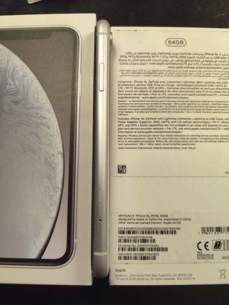 IPHONE XR 64 gb branco