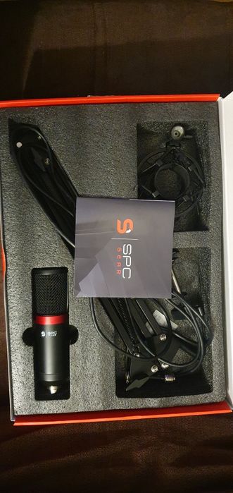 Mikrofon SPC Gear SM950 treaming USB jak nowy