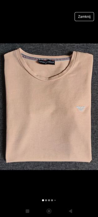 T-shirt koszulka bluzka z krótkim rękawem Emporio Armani rozmiar S