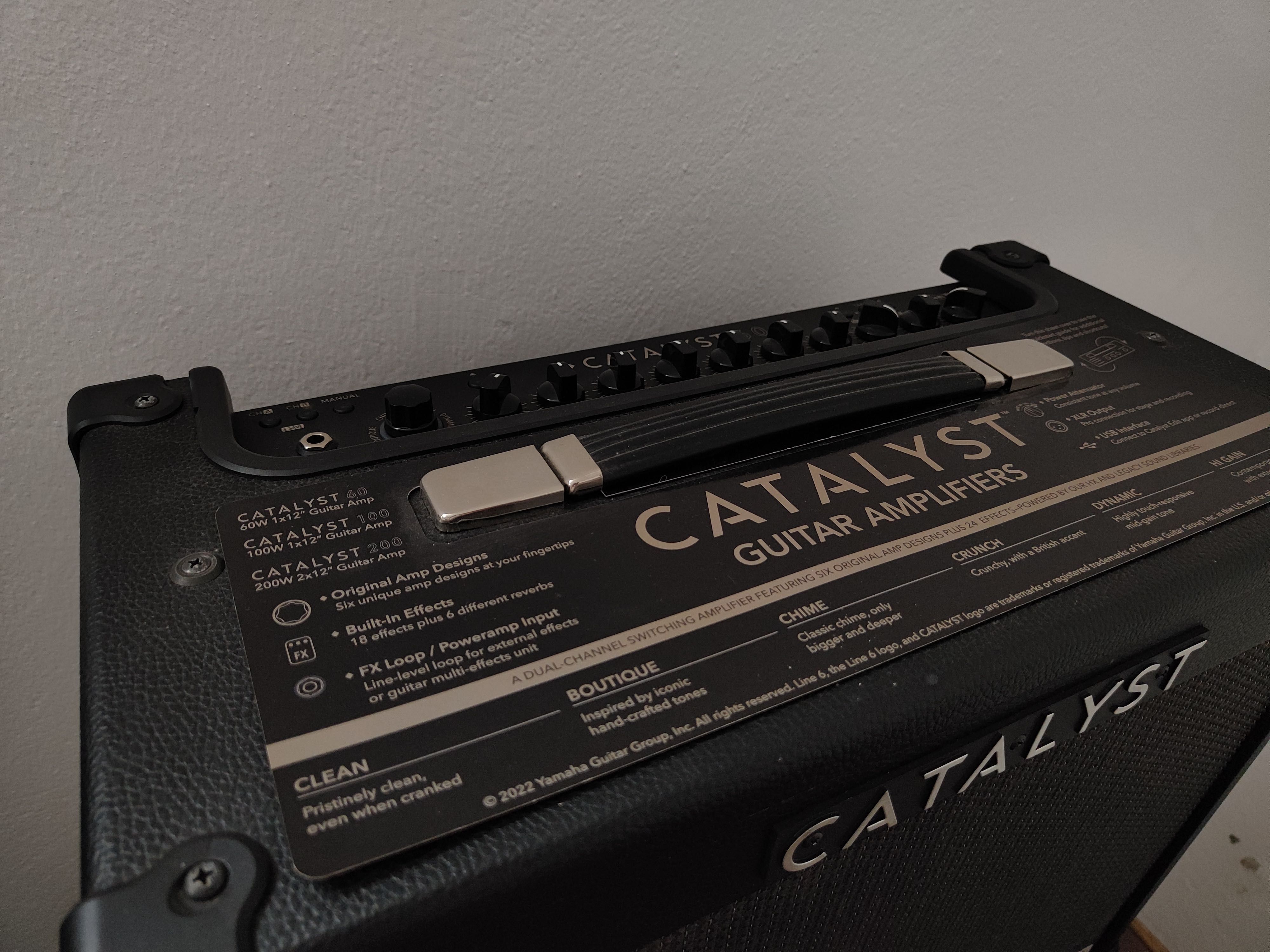 Amplificador Line 6 Catalyst 60 Combo Transístor 60W