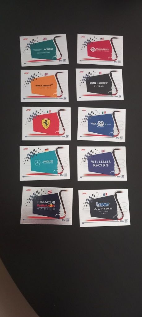 Cartas turbo attax