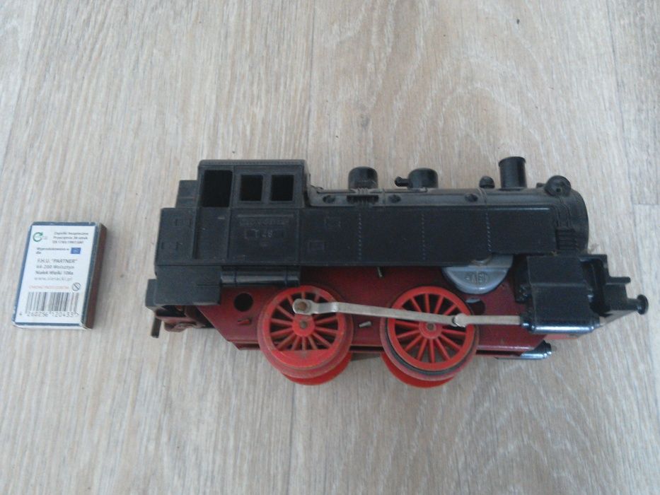 stara zabawka PRL kolejka RETRO lokomotywa tory stare zabawki czz piko