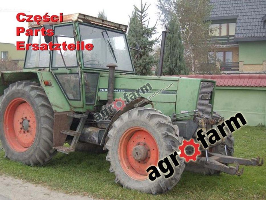 Fendt 611 części, silnik, skrzynia biegów, most