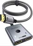 WARRKY Przełącznik HDMI 4K 60Hz 2w1