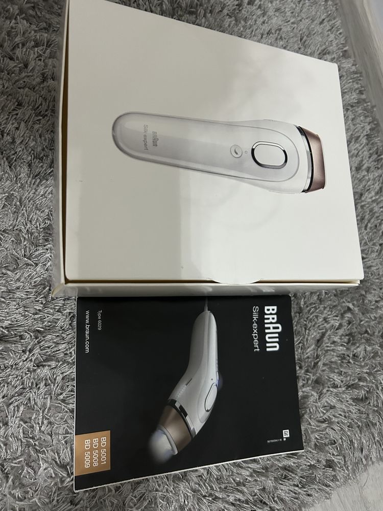 Depilator laserowy braun silk expert type 6029 + szczotka