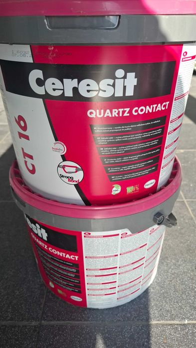 Grunt  Ceresit ct16 barwiony  na czarno