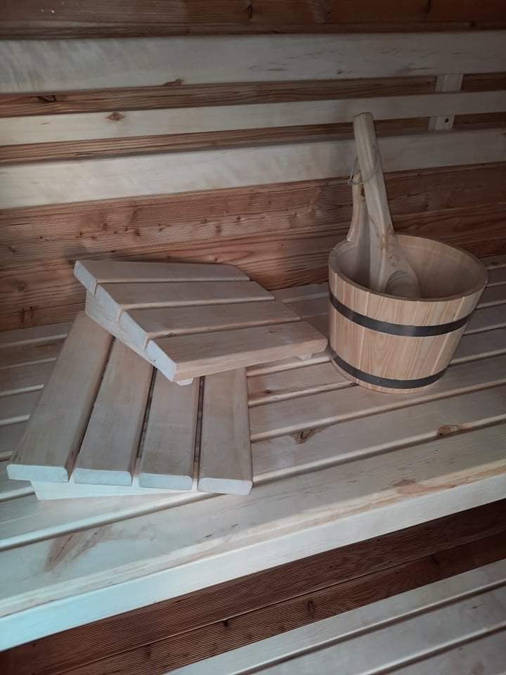 Sauna ogrodowa zewnętrzna fińska sauna SPA