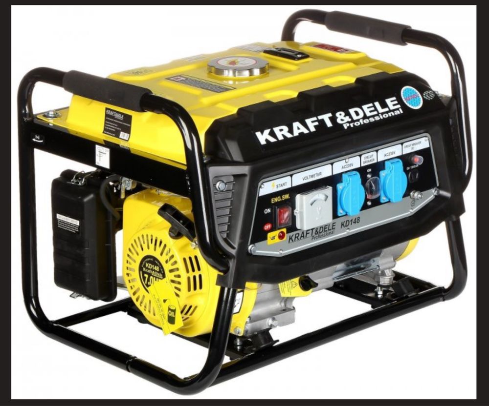 Генератор бензиновий Kraft&Dele KD-148 3500 W