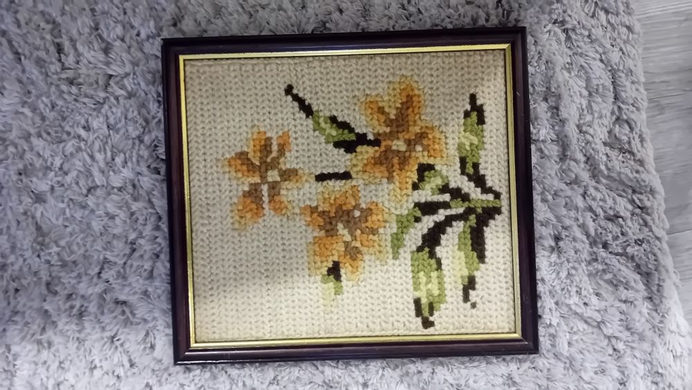 Quadros em ponto arraiolos