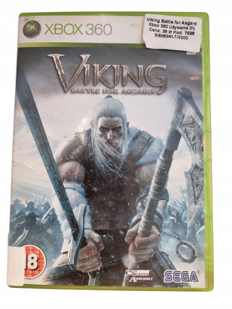 Gra Viking: Battle For Asgard Microsoft Xbox 360 Gra Na Płycie
