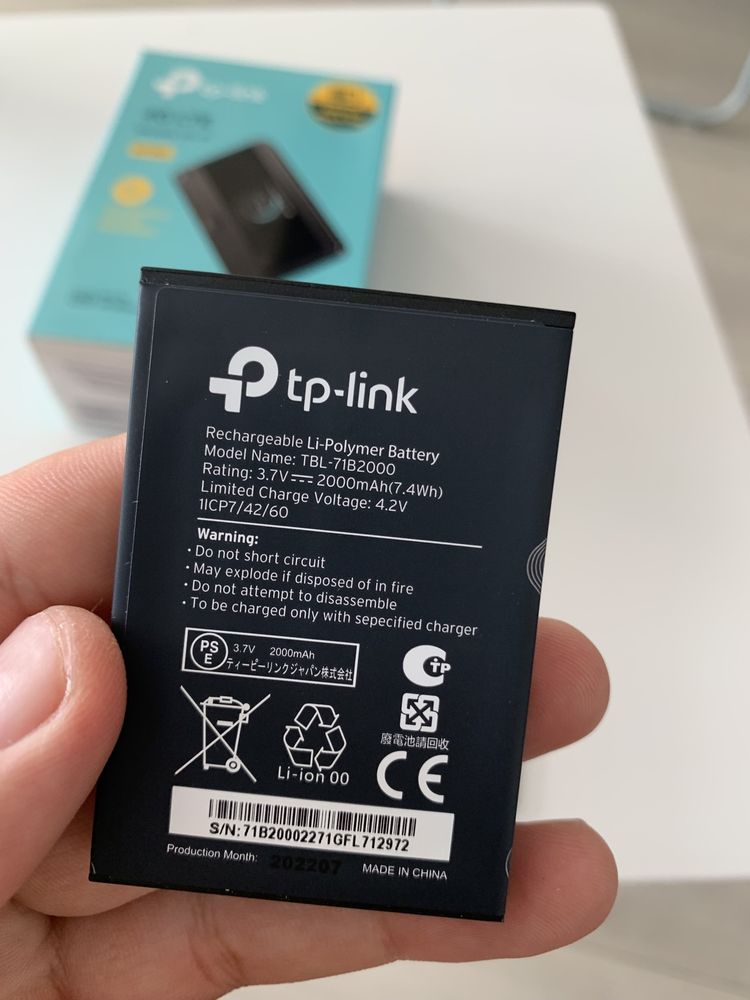 Мобільний Wi-Fi роутер 4G LTE від TP-Link m7350