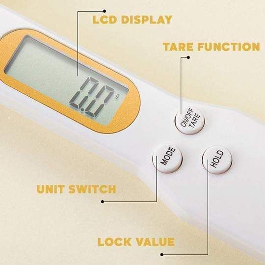 Colher - balança electrónica de cozinha - Novo
