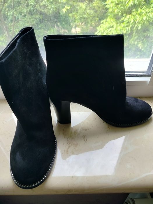 Сапожки на каблуке 40 размер