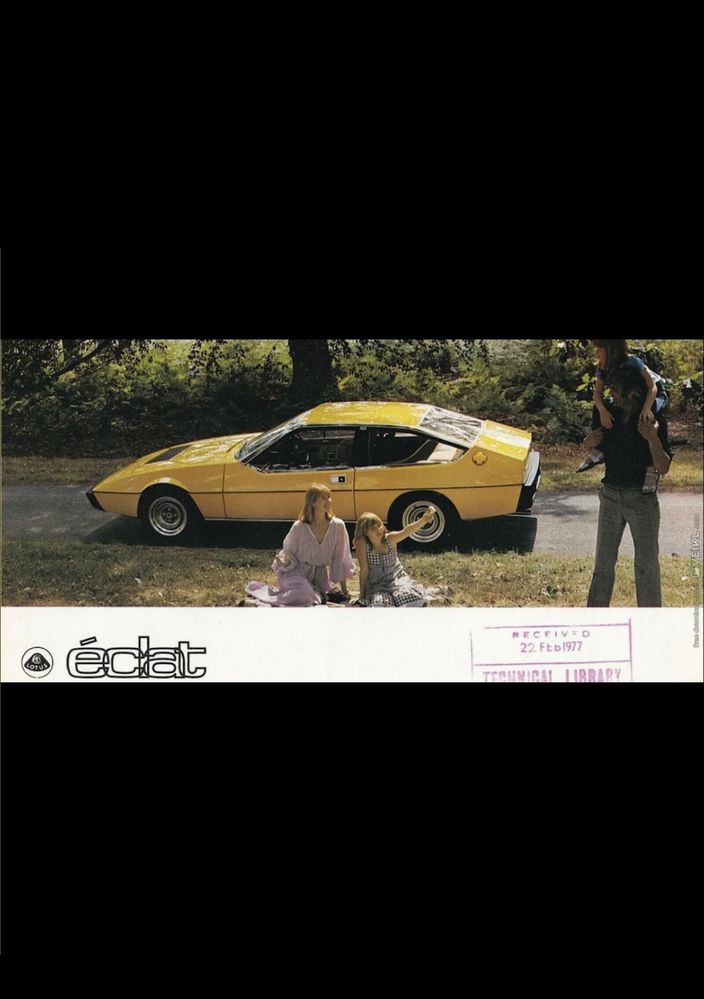 Lotus eclat 1977