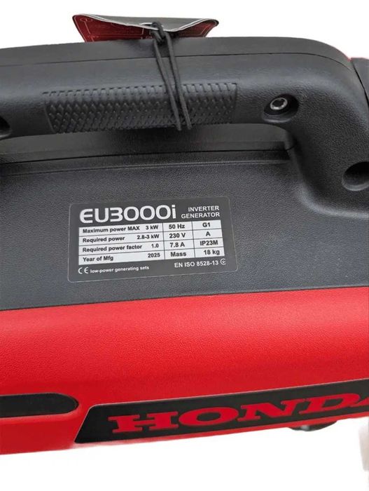 Генератор бензиновий HondaEU3000i 2.8 кВт, інверторний, ручний стартер