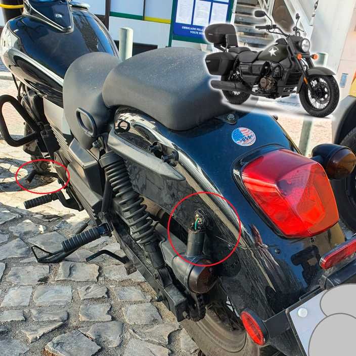 PEÇAS - Mota UM Renegade 125
