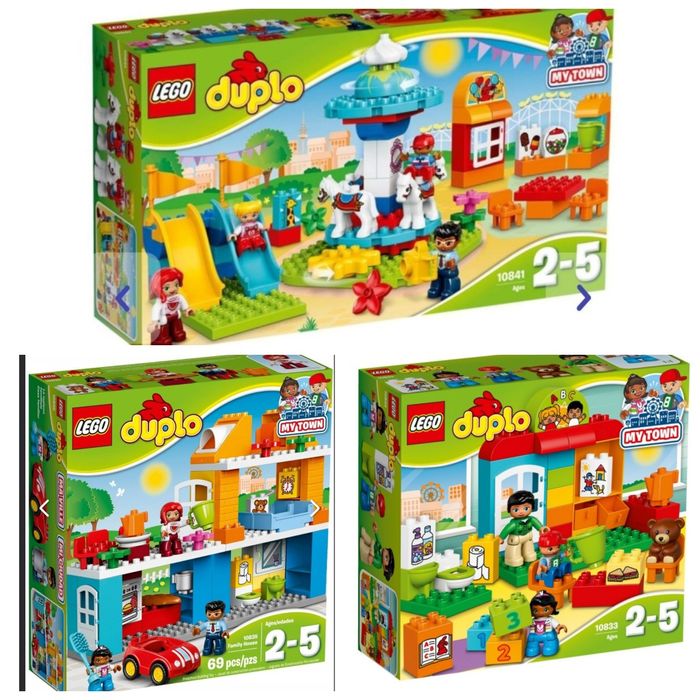 Лего дупло. Сімейний будинок. Сімейний парк атракціонів