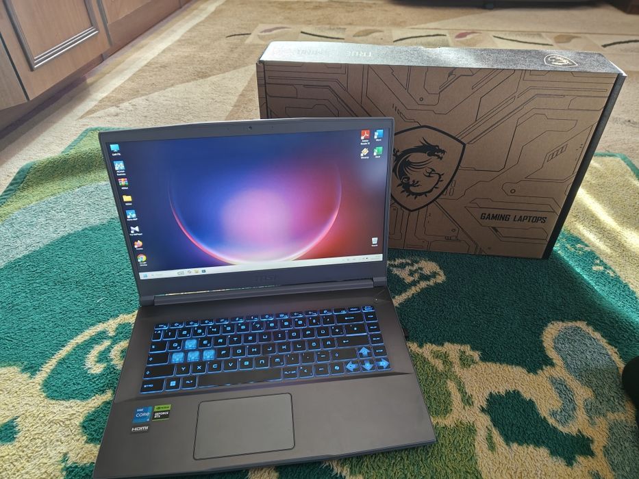 Ноутбук MSI Thin 15 B12V Rtx 3050 4GB