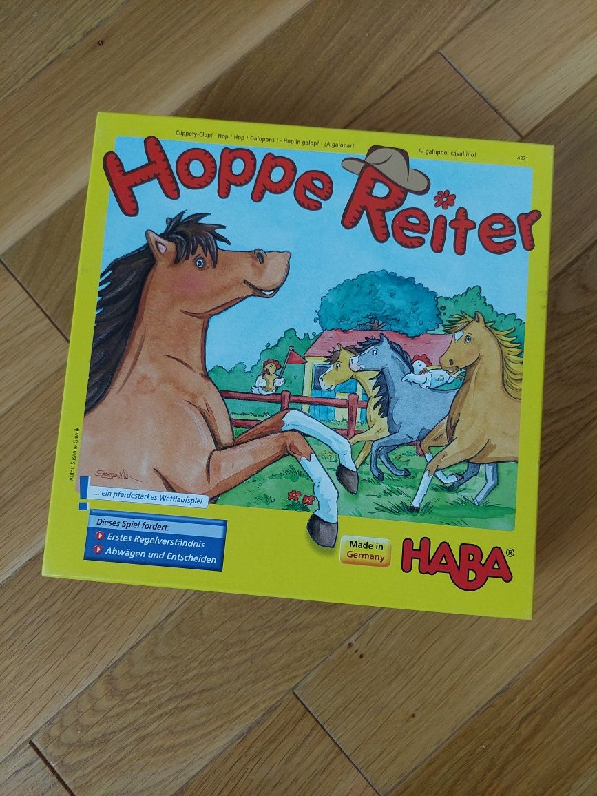Haba gra wio koniku hoppe reiter 3+
