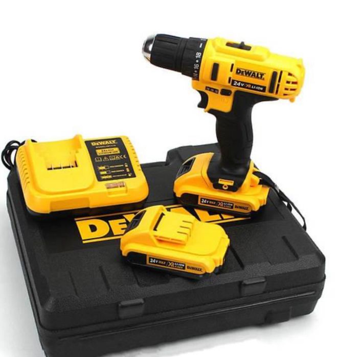 Акумолчторий Шуруповерт Dewalt 24V